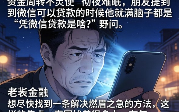 凭微信贷款那是啥，细致阐述五个分期有额度的网贷app