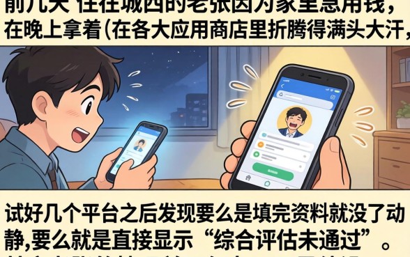 好下款的现金口子，罗列五个秒批通过的网贷软件