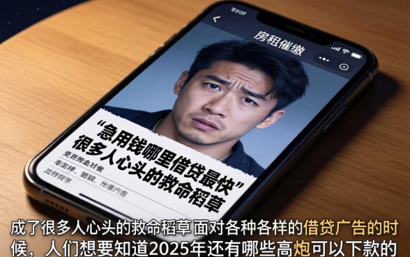 急用钱哪里借钱最快，诚意推荐五个高炮能下款的软件