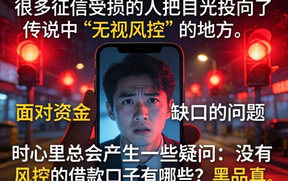 不看风控的借款口子，遴选五个黑户能下款的口子