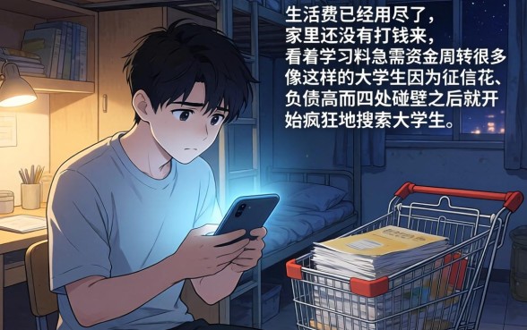 大学生能下款的网贷，详细阐述5个综合评分不足有负债都能下款平台