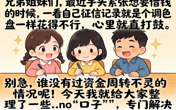 借你花贷款开通会员，条列5个征信花居然都下款的软件