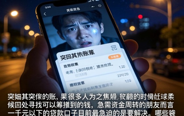 一千以下贷款口子，汇整五个借款好下款的app