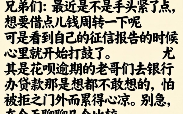 行驶证认证的网贷，整合5个支付宝花呗逾期万元快速贷款口子