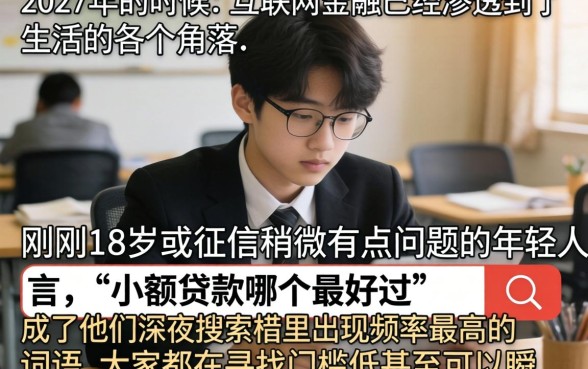 小额贷款哪个最好过，深入剖析五个18岁必下款的网贷平台