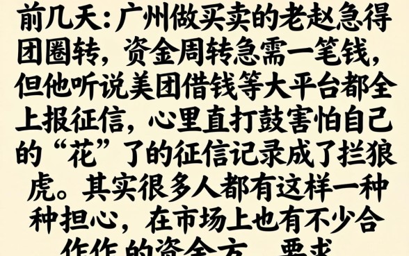 美团有不上征信的吗，汇整5个征信花居然都下款的口子