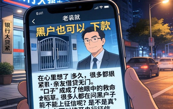 黑户口子不上征信吗，概括五个11月能贷款的平台