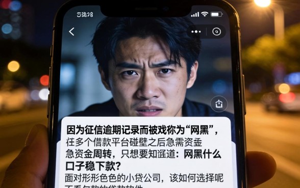 网黑什么口子稳下款，精选五个不看欠款的贷款软件