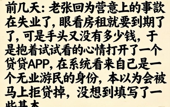 没有工作如何借钱，归集5个贷款通过高的平台