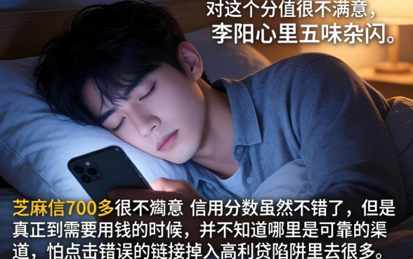 芝麻信用700多，详尽说明五个网贷大口子轻松借口子