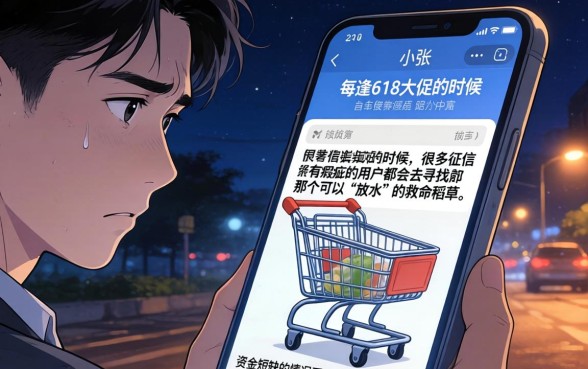 618口子放水购物，概括5个芝麻分负面借款的软件