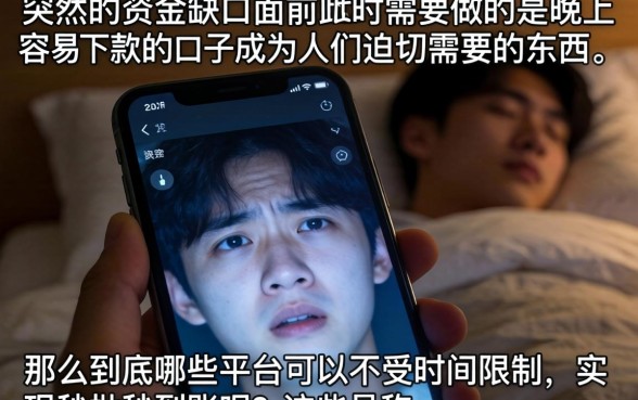 晚上容易下款的口子，甄选5个贷款通过高的口子