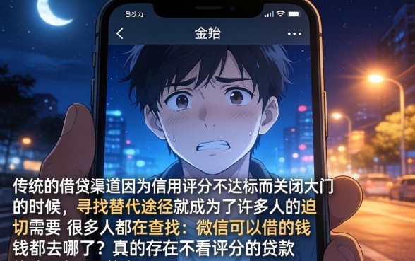 微信可以借的平台，汇总5个无视评分的贷款软件