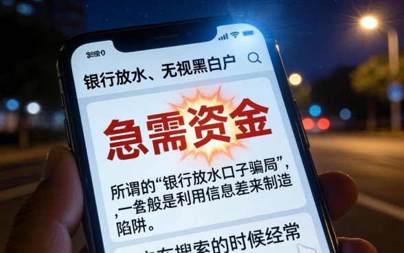 银行放水的口子骗局，概览五个无视黑白户秒下款口子软件