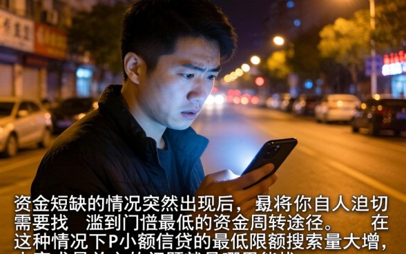 小额信贷最低额度，甄选五个快速下款无视征信的app