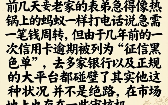 哪个平台的小额贷款，详尽说明5个黑户好下款的网贷口子