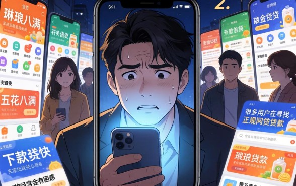 好下款的正规网贷，概括5个分期有额度的网贷app