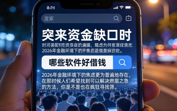 哪些软件好借钱的，筛选5个大额无视一切还款的平台