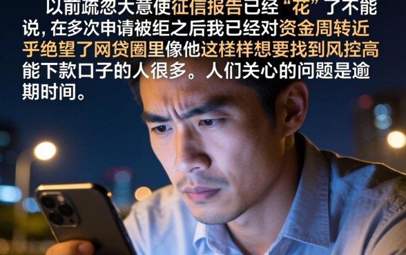 风控高能下款的口子，概览五个逾期太多能下款口子