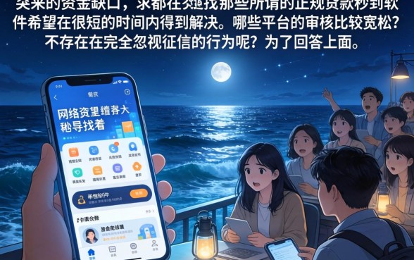 正规贷款秒到软件，筛选5个高炮能下款的软件