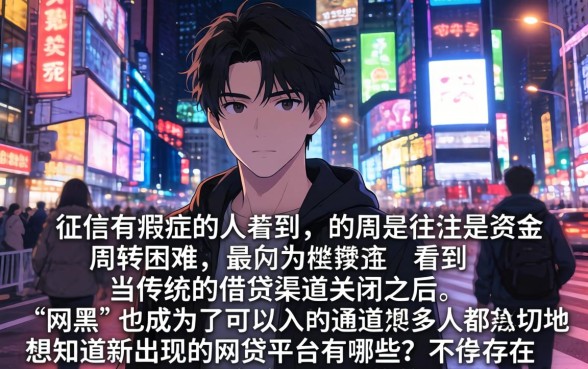 新出网贷平台有哪些，条列5个网黑真正能下款的平台