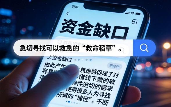 容易借钱下款的软件，理出五个网贷无视不查征信口子