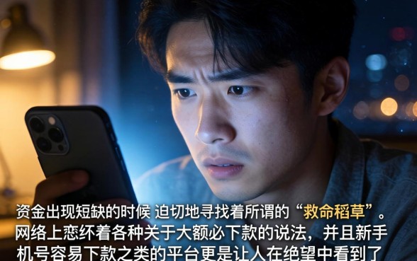 大额必下款的口子，细致阐述五个新手机号容易下款的app