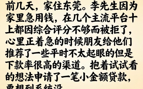 秒下的十四天口子，整理五个网贷口子风控不严的口子