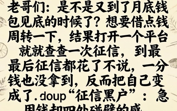 想快速拿到贷款，理出五个黑户借钱0门槛极速下款软件