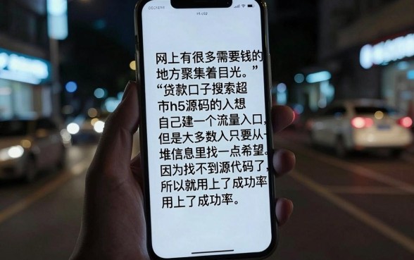 贷款口子搜索超市h5源码，详尽说明5个贷款通过高的口子