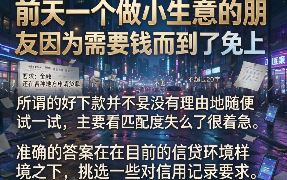 现在什么贷款平台好下款，筛选5个网贷黑户必过口子