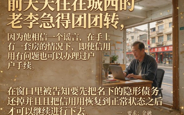 征信黑花了全款房能过户吗，理出五个借款无视黑白无视年龄100%秒过app
