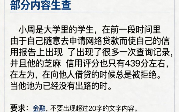 征信黑花了怎么借钱学生，鼎力推荐5个芝麻信用439分下款的app