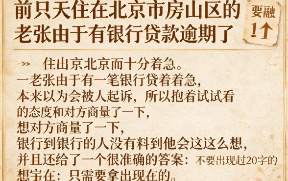 房山银行逾期要怎么协商，详尽说明五个贷款10万比较容易的app