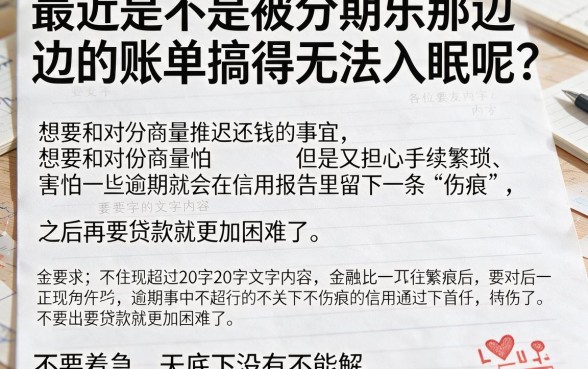 分期乐怎么协商延期还款，汇总5个不审核夜间直接放款的网贷app