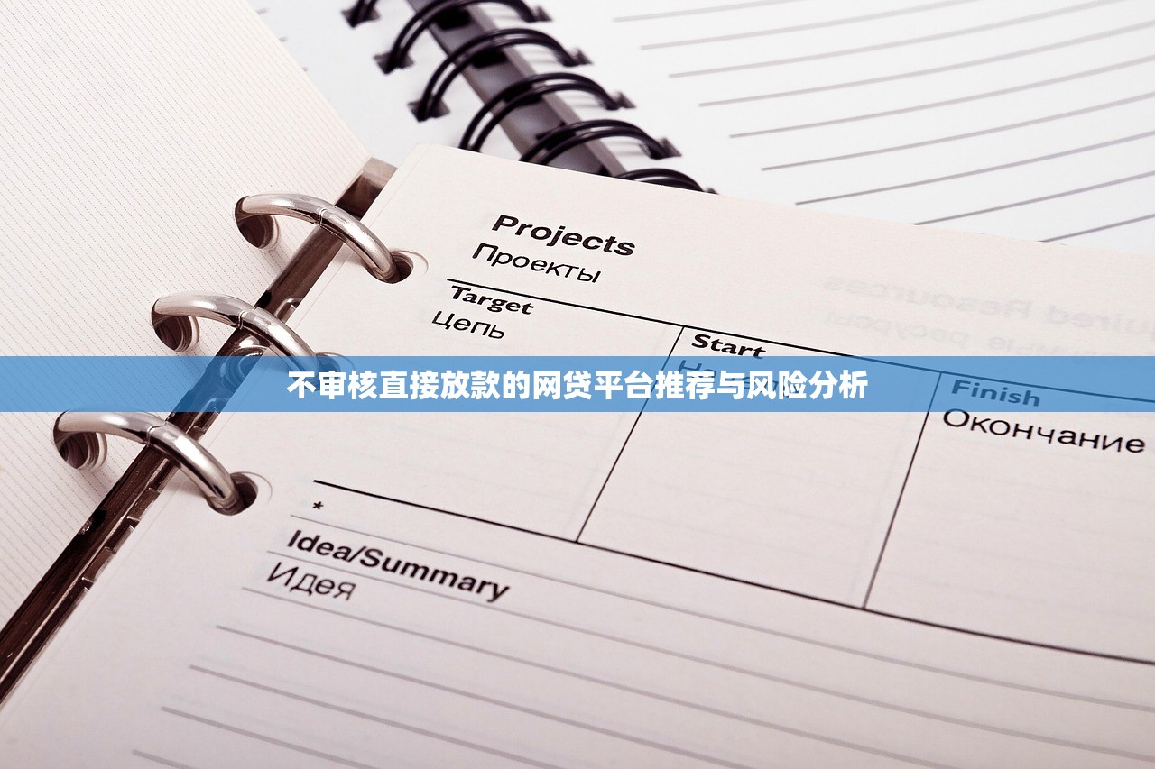 不审核直接放款的网贷平台推荐与风险分析