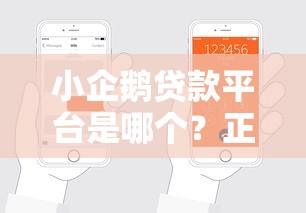 小企鹅贷款平台是哪个？正规网贷申请攻略及用户答疑
