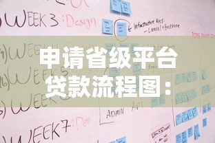 申请省级平台贷款流程图：手把手教你快速获批