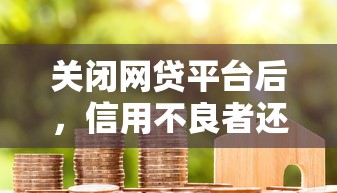 关闭网贷平台后，信用不良者还能申请贷款吗？