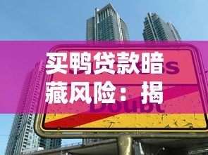 买鸭贷款暗藏风险：揭秘非正规平台的五大陷阱