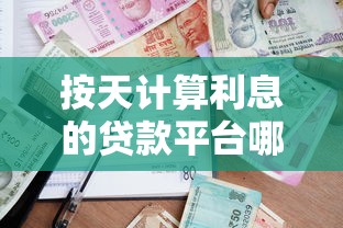 按天计算利息的贷款平台哪个好？2023年灵活借款平台推荐