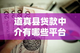 道真县贷款中介有哪些平台？这8家正规机构值得参考！