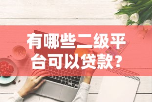 有哪些二级平台可以贷款？这10个渠道值得了解