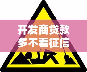 开发商贷款多不看征信吗？这3个内幕很多人不知道！