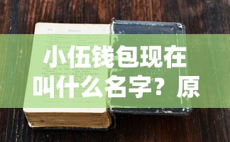 小伍钱包现在叫什么名字？原来改名后还能用吗