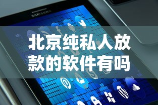北京纯私人放款的软件有吗？实测5个正规平台推荐
