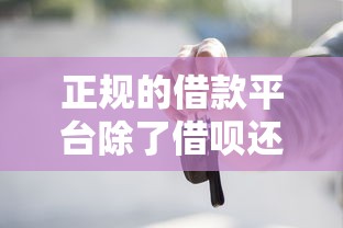 正规的借款平台除了借呗还有哪些？这5个靠谱渠道实测推荐