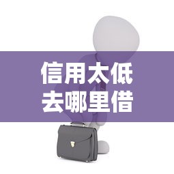 信用太低去哪里借钱？这几个靠谱渠道你可能没想到
