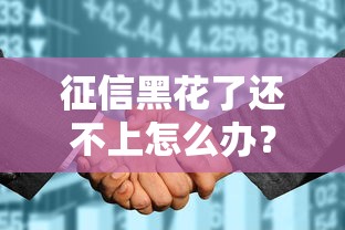 征信黑花了还不上怎么办？三招教你避免被起诉还能自救！