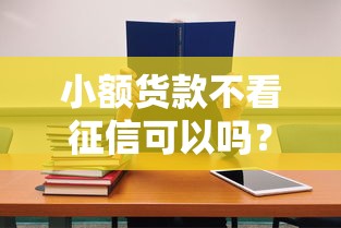 小额货款不看征信可以吗？5种真实方案实测